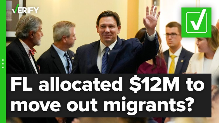 Yes, Florida budgeted $12 million to transport migrants out of the state