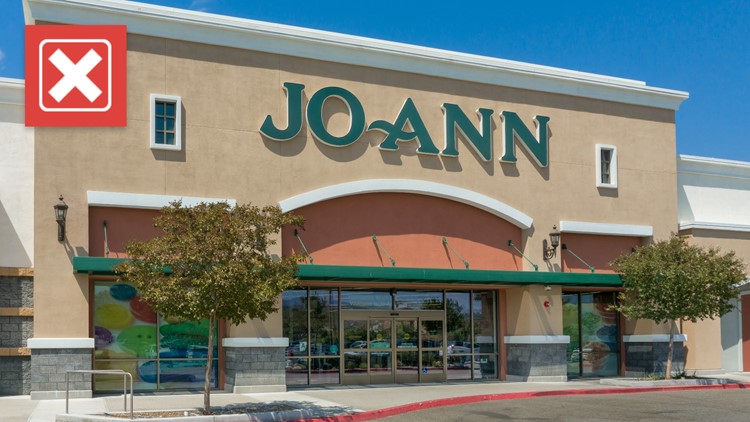 JoAnn Fabric closing some stores, not going out of business