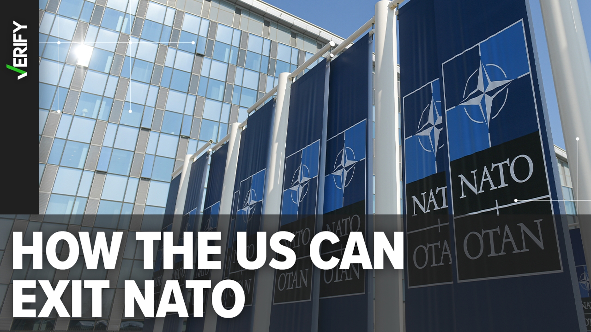 Federal law says the president can’t pull out of NATO by executive order; he needs congressional approval.