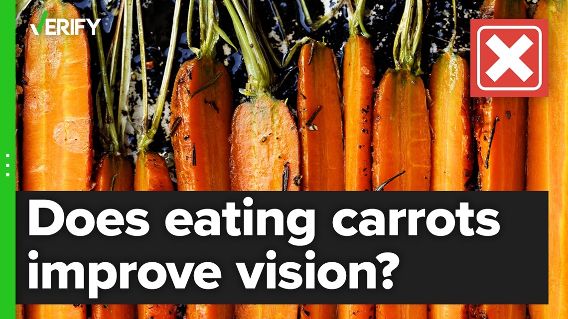 No, carrots will not improve your eyesight – but they are good for eye health