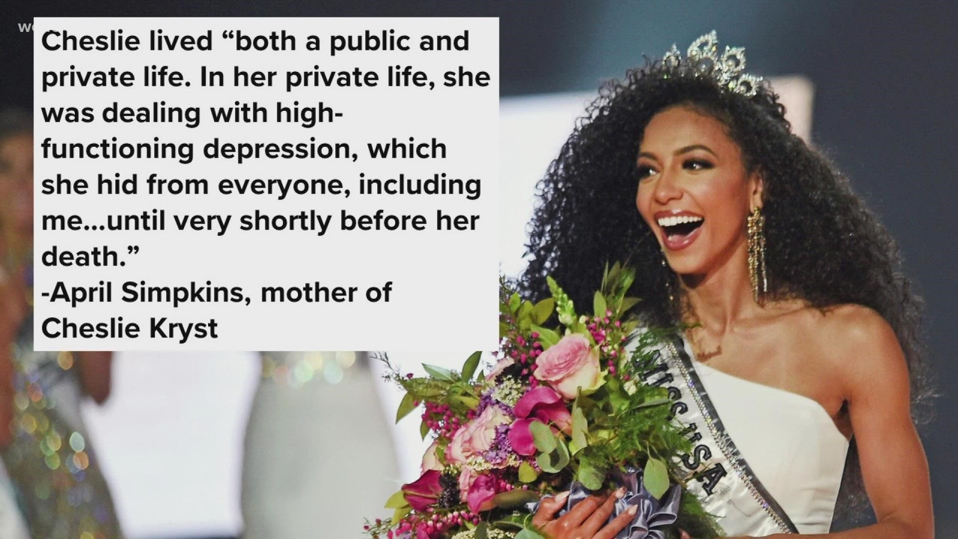 Cheslie Kryst's family releases statement