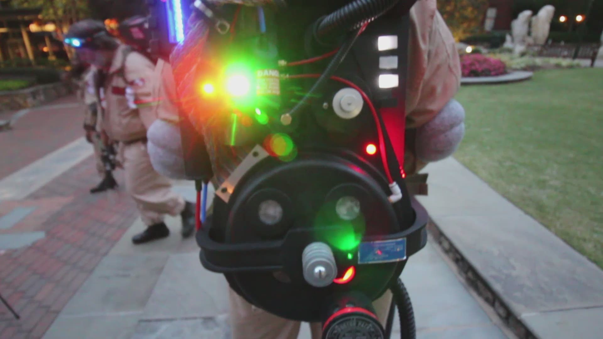 With proton packs, uniforms and pulling up in an Ecto-1, the Ghostbusters of North Carolina are the real deal. And the folks that call upon them are really in need of their skill.