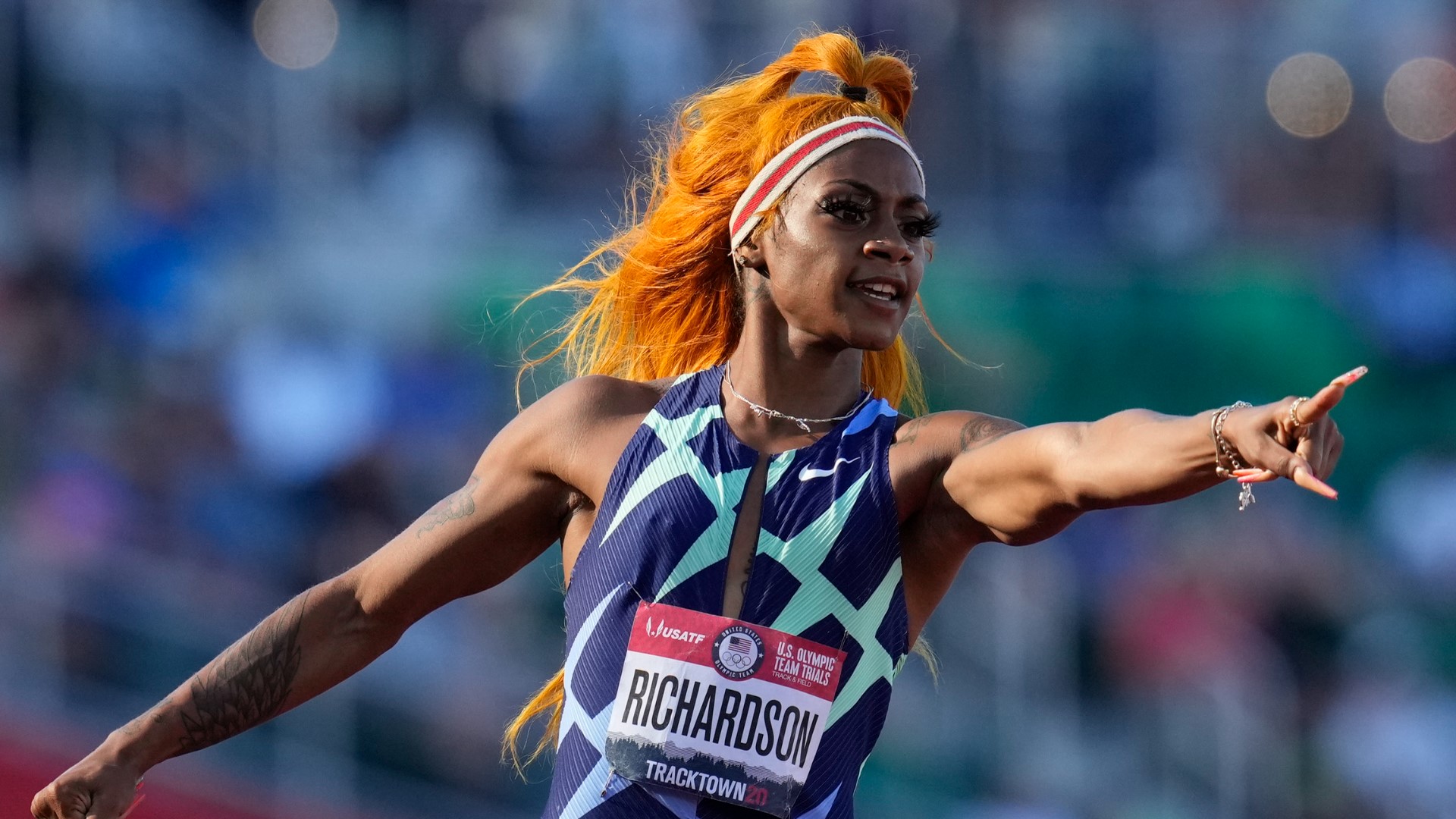 Sha'Carri Richardson won the women's 100-meters at the Olympic trials, but those results have reportedly been wiped out due to a positive drug test.
