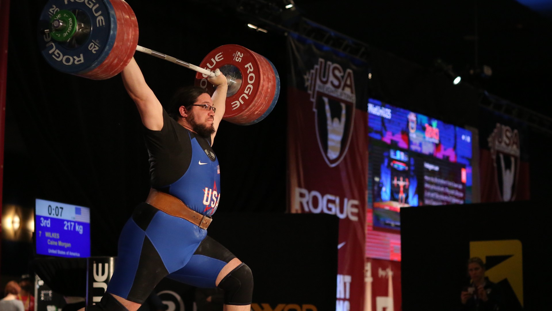 Caine Wilkes, 33, is from Matthews, North Carolina, and will be representing Team USA in the Tokyo Olympics. Wilkes will compete in Weightlifting.