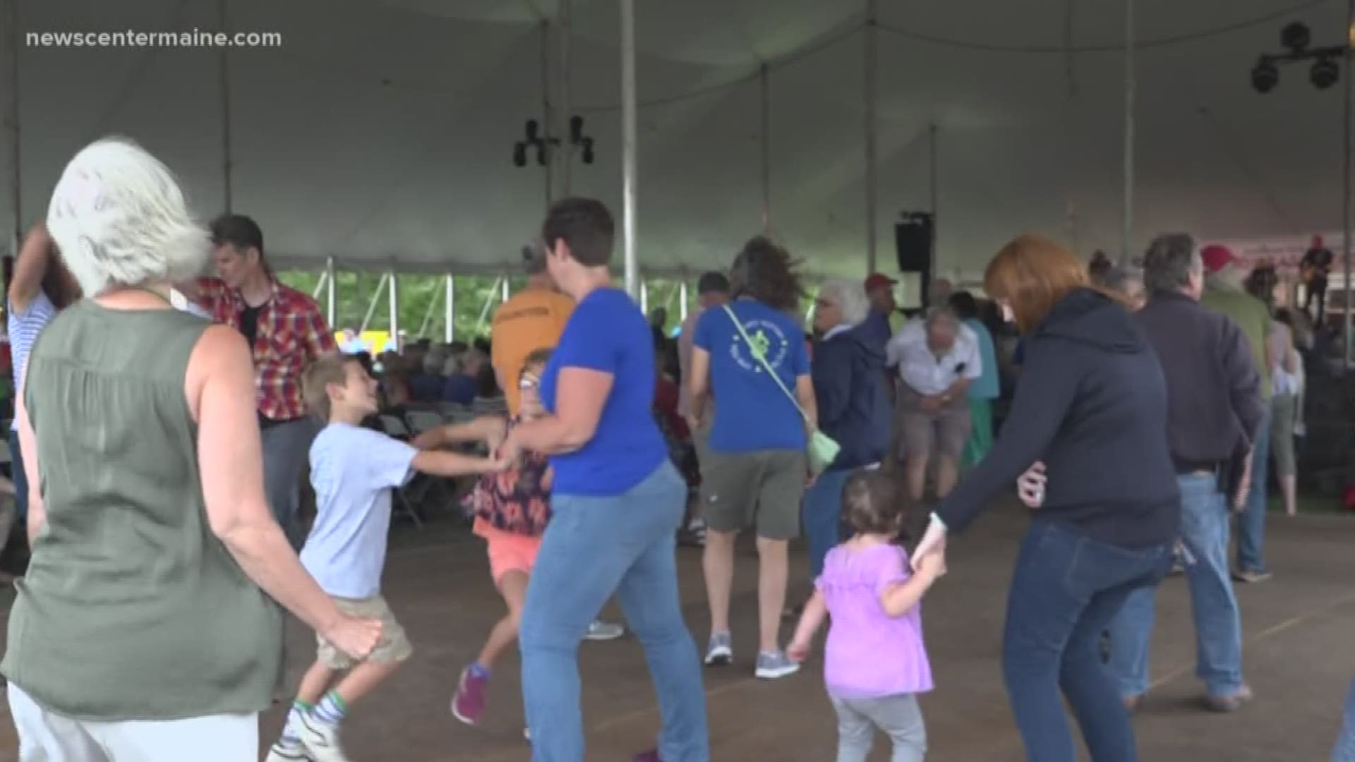 For one person, the dance floor at the American Folk Festival holds a whole lot of meaning.