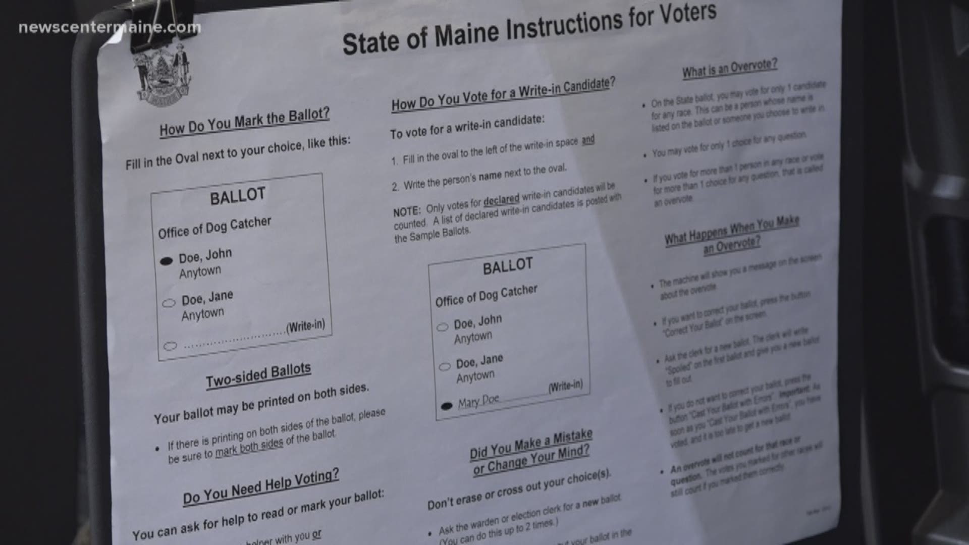 Next Tuesday, voters in Bangor and parts of Orono will choose a new representative for Maine's House.