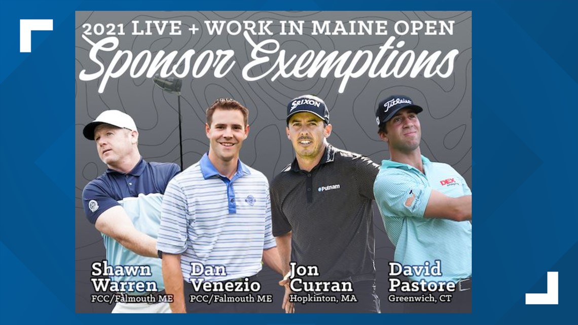 Mainers will be play at the local Korn Ferry Tour event in June ...