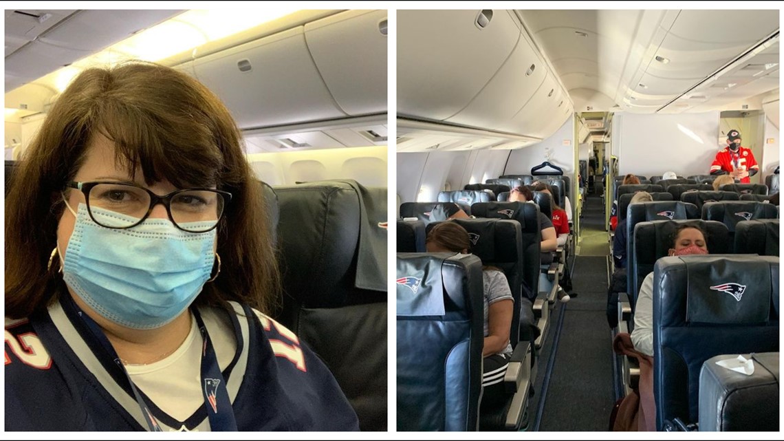 Get Vaccinated' decal added to Patriots plane ahead of Super Bowl flight