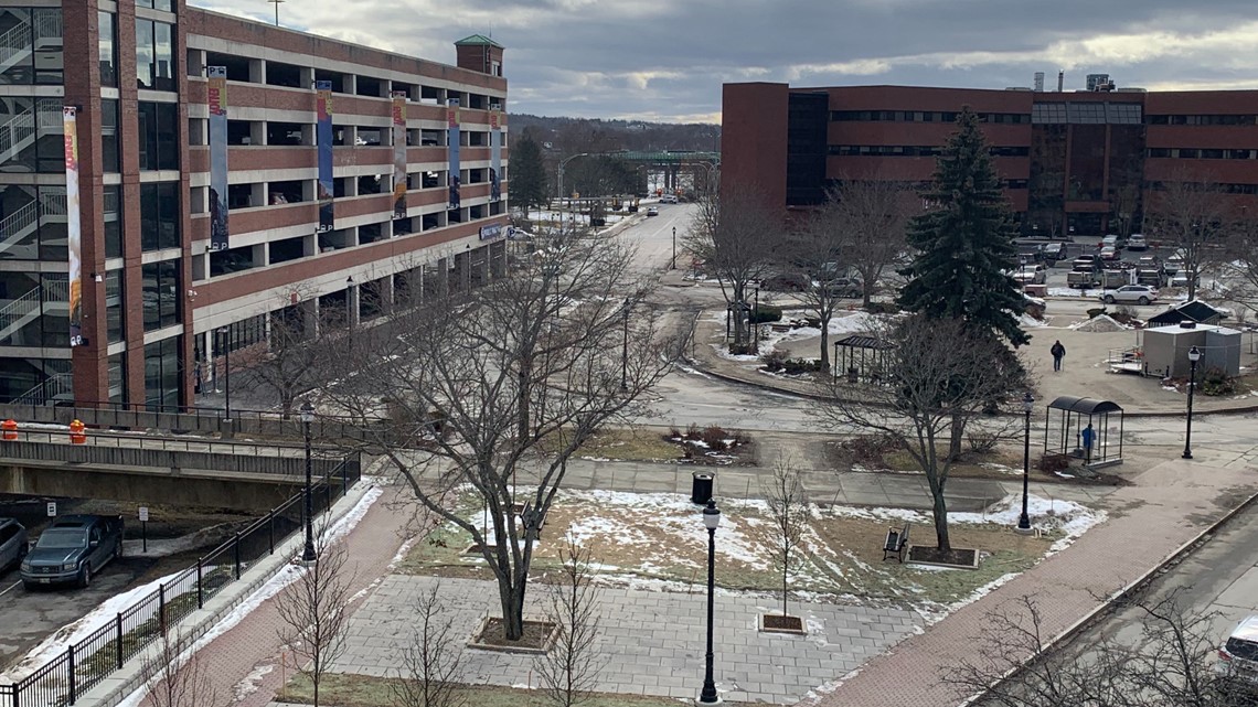 The new Bangor bus hub will be built at Pickering Square