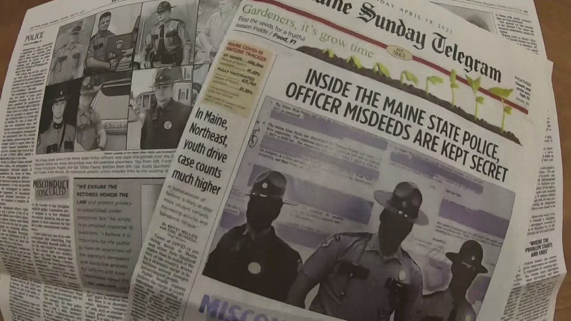 This comes after two major Maine newspapers reported that the State Police have not been transparent when it comes to disciplining officers guilty of misconduct.