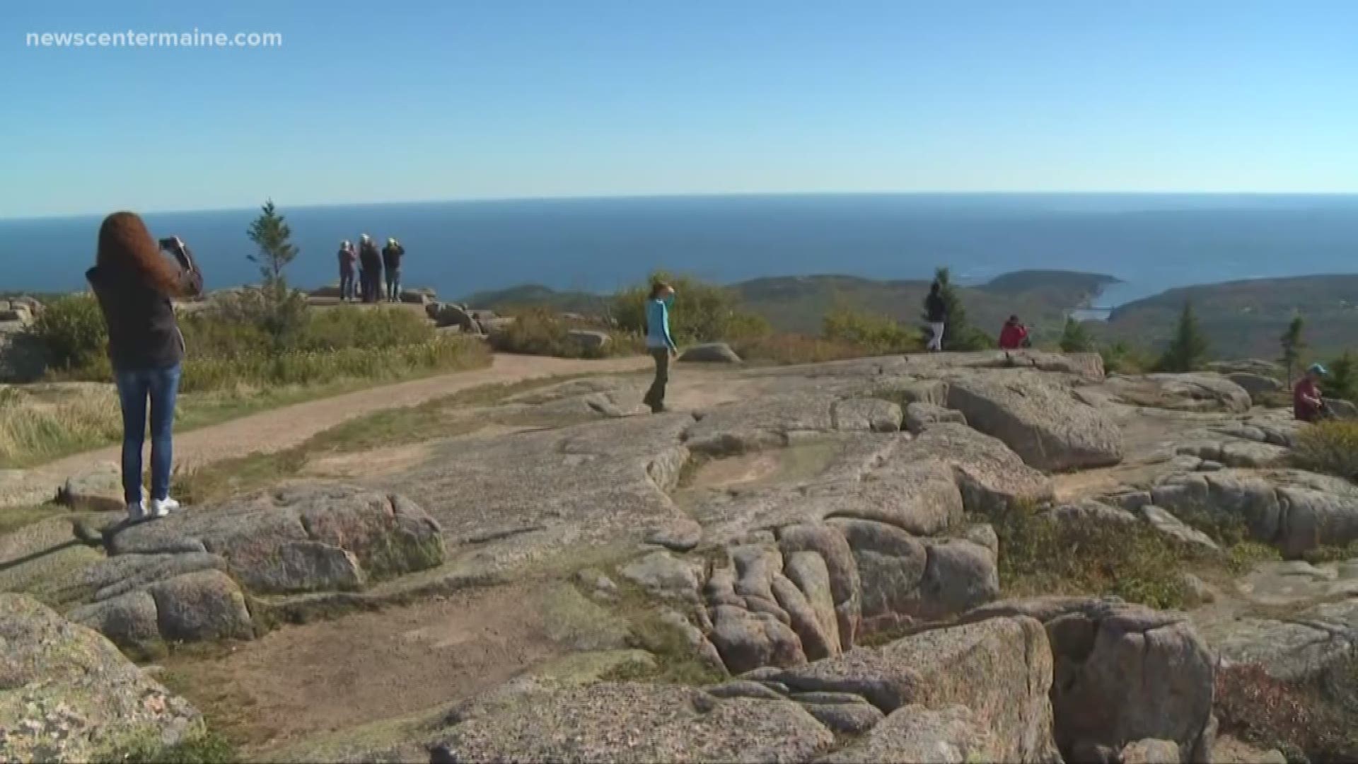 Officials at Acadia National Park are considering taking measures to reduce tourist overcrowding at some of the park's most popular sites.