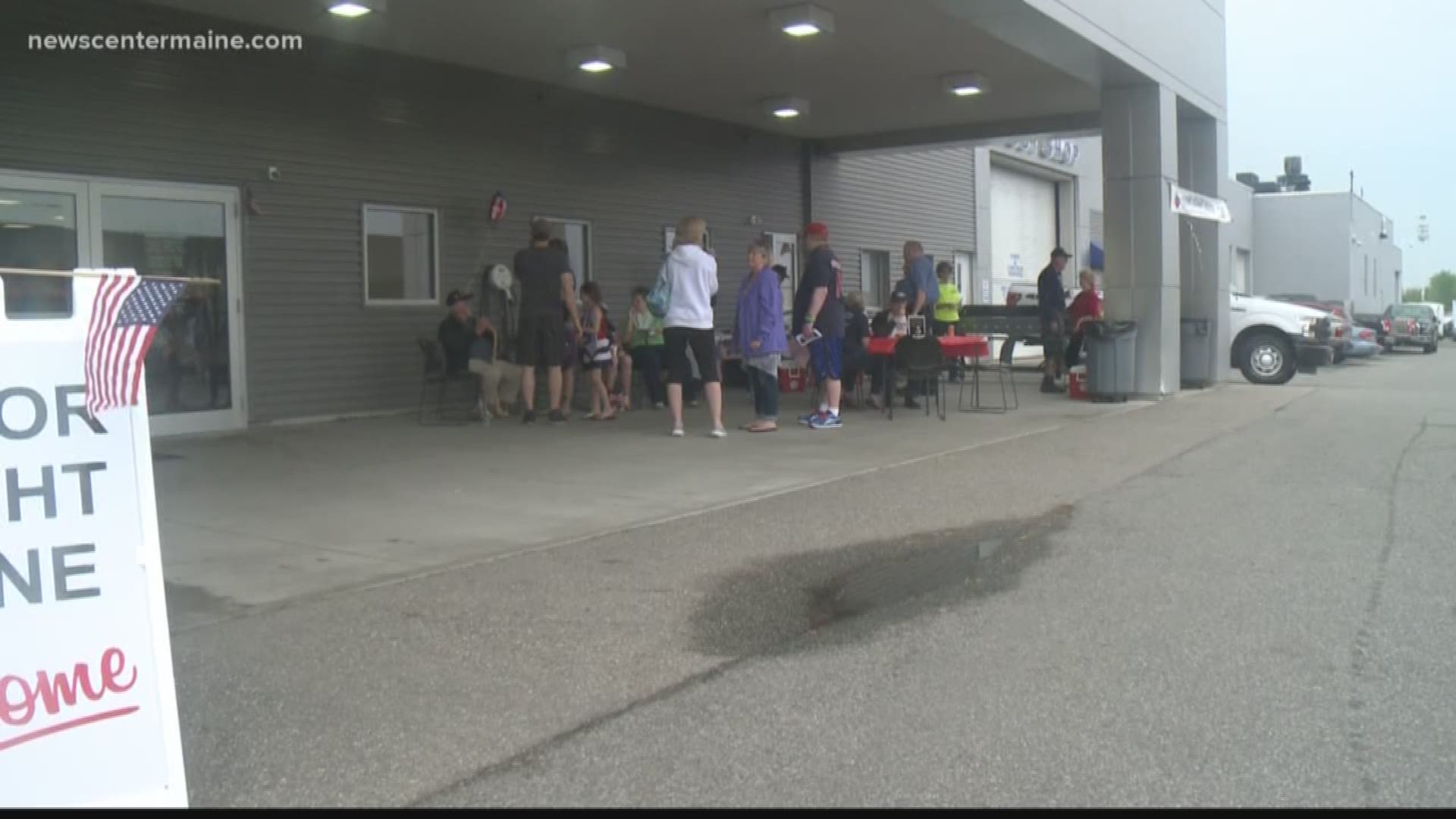 Westbrook Rowe car dealership hosted barbeque to honor veterans