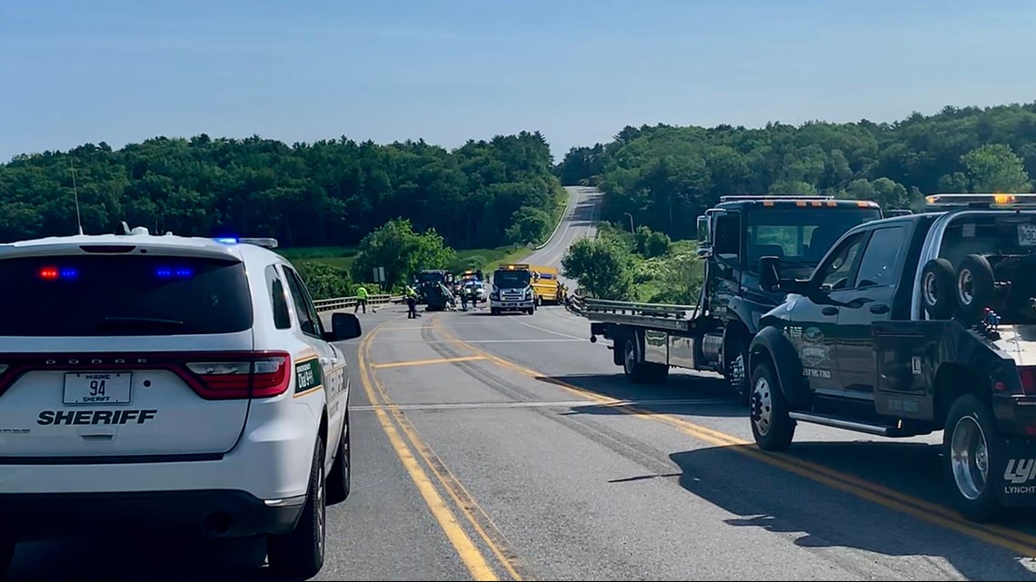 Rte. 1 in Woolwich back open after serious multivehicle crash