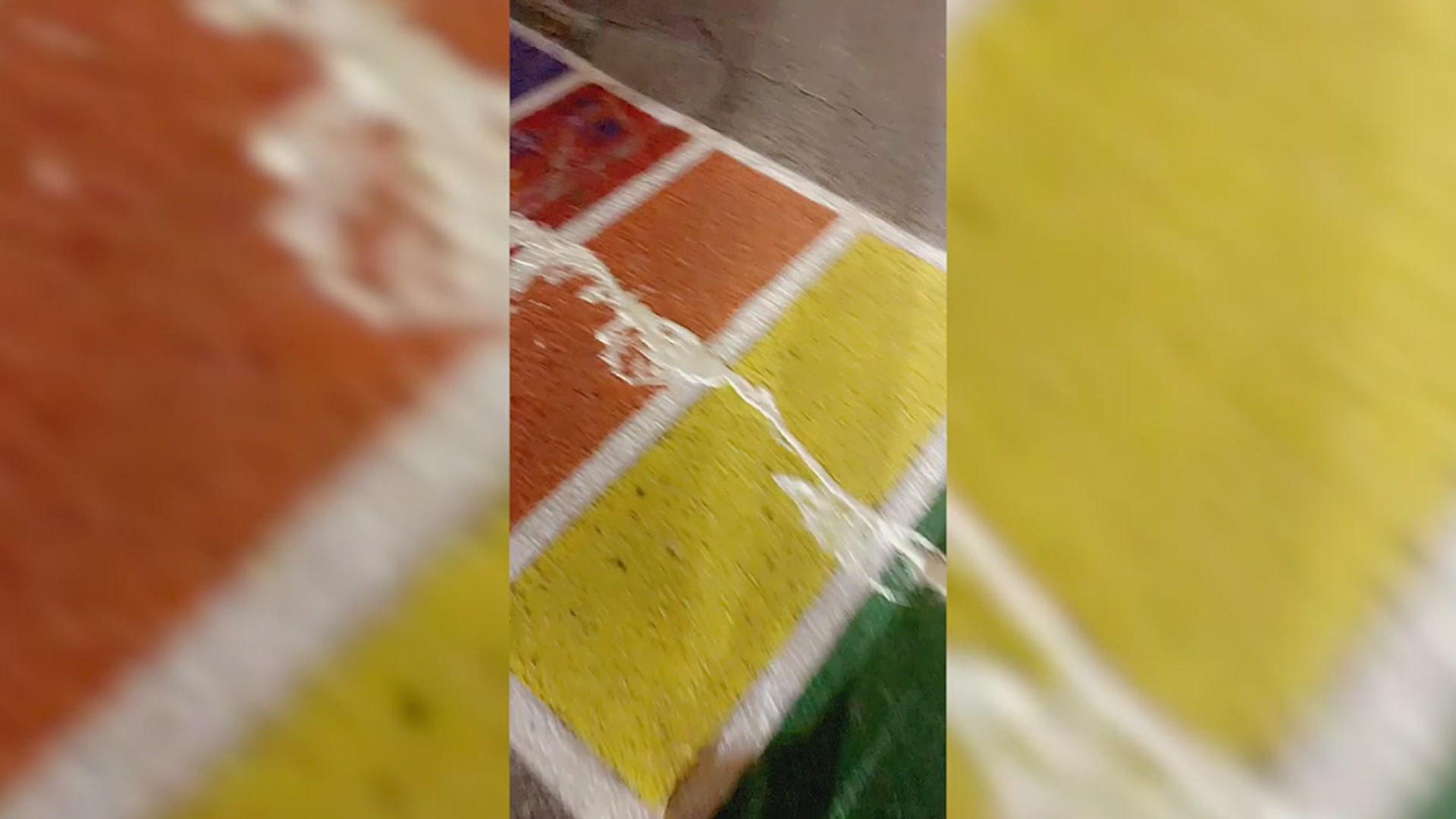 The Eastport City Manager said the suspect put white paint on both rainbow crosswalks, which were painted for Pride Month, late Tuesday night