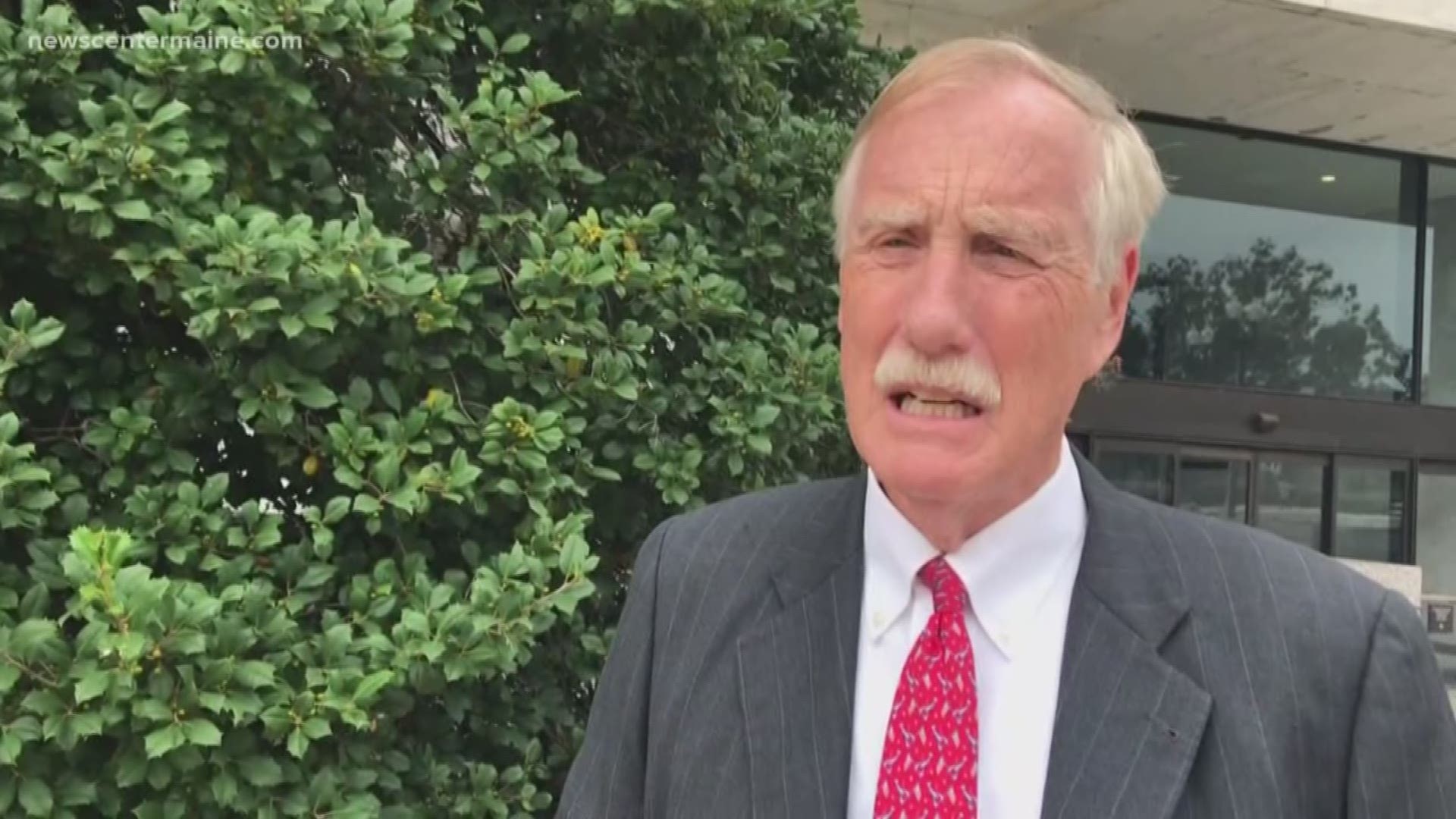 Angus King 'disappointed' in Kavanaugh confirmation