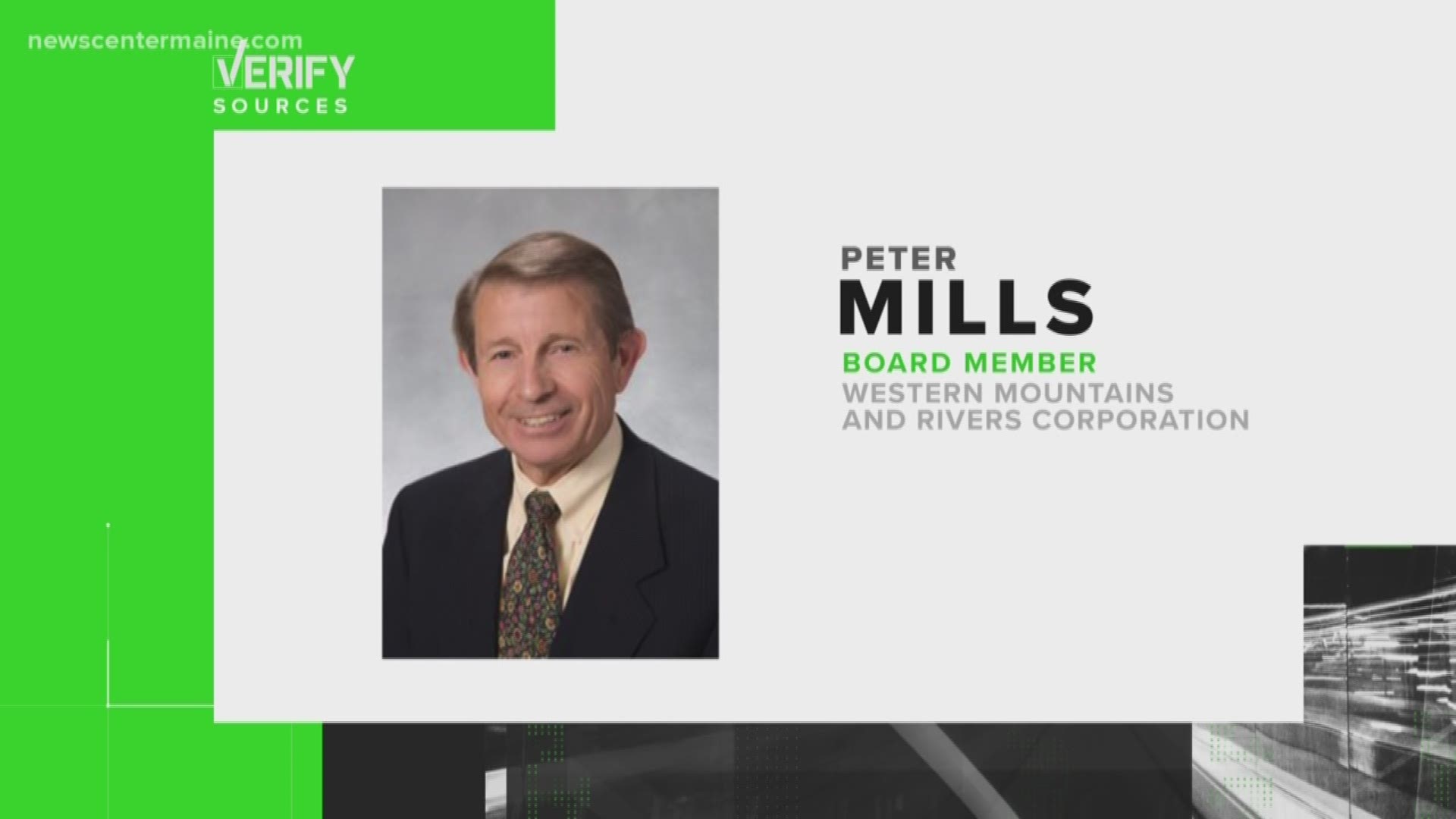 VERIFY: Gov. Mills' brother's connection in the CMP corridor.