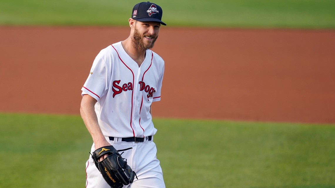 It's a solid outing for Chris Sale at Hadlock, and a 14th straight win for  the Sea Dogs