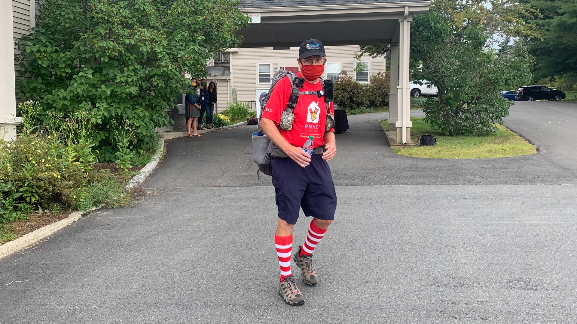 NH man walking 1,000 miles through New England to raise awareness and money for Ronald McDonald House