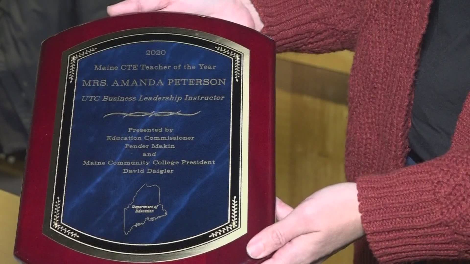 We all had that ONE teacher that made a serious difference in our lives! For many students in the Bangor area, that ONE teacher is Amanda Peterson.