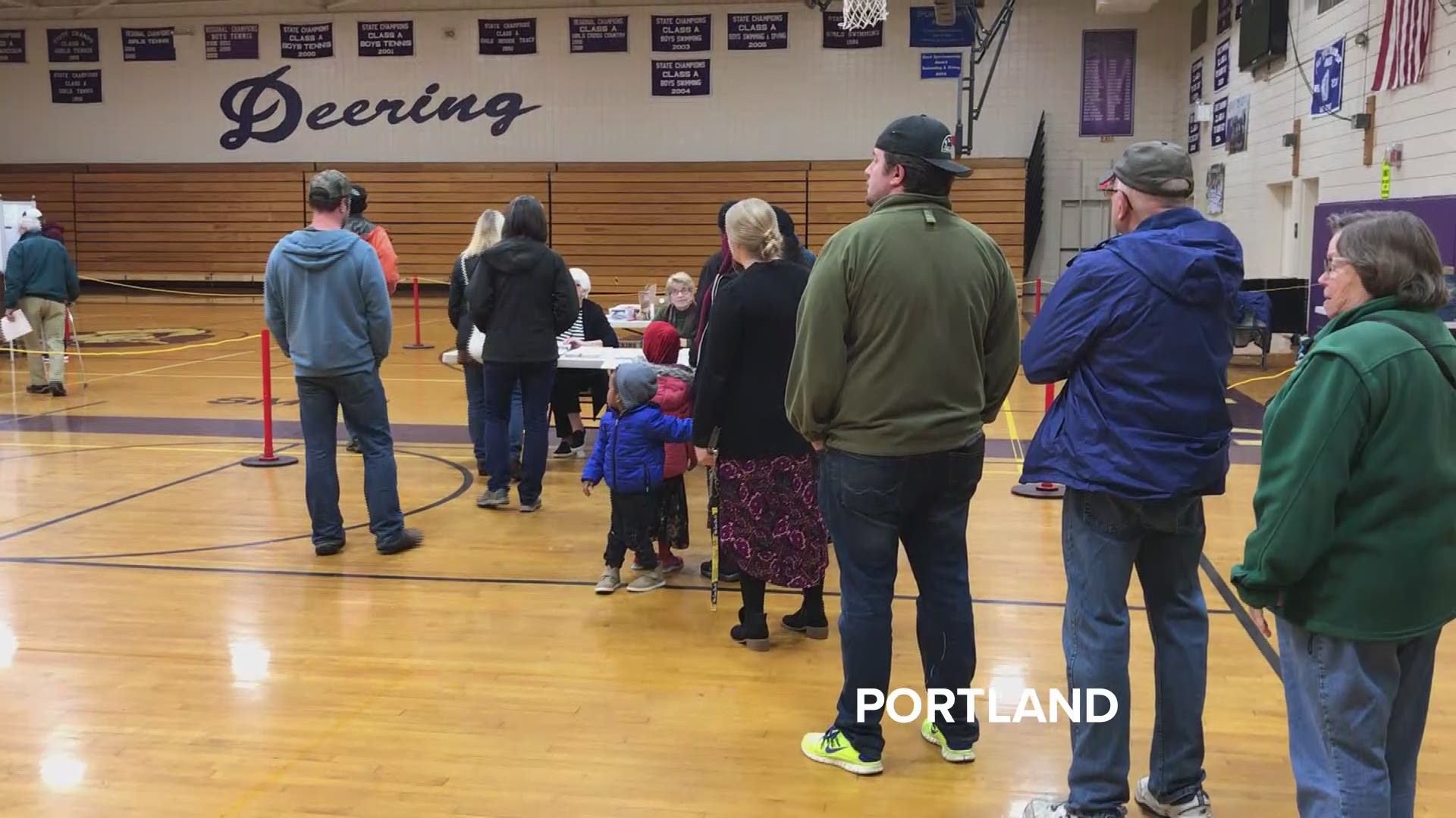 Mainers got out early to cast their ballots in the 2018 midterm elections