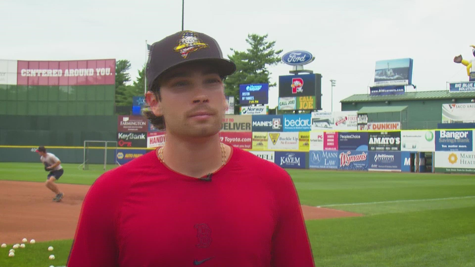 Portland Sea Dogs first baseman and top Red Sox prospect Triston Casas spoke with NEWS CENTER Maine's Chris Costa about his experience representing Team USA.