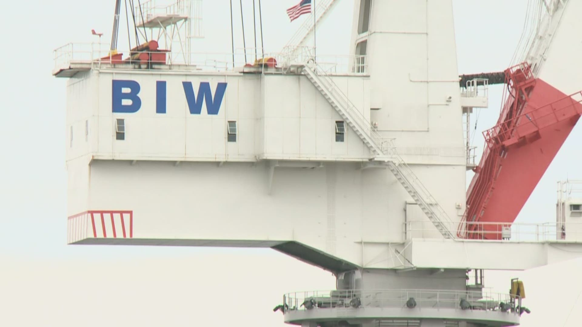 Bath Iron Works (BIW) may get contract due to hurricane damage at competing shipyard
