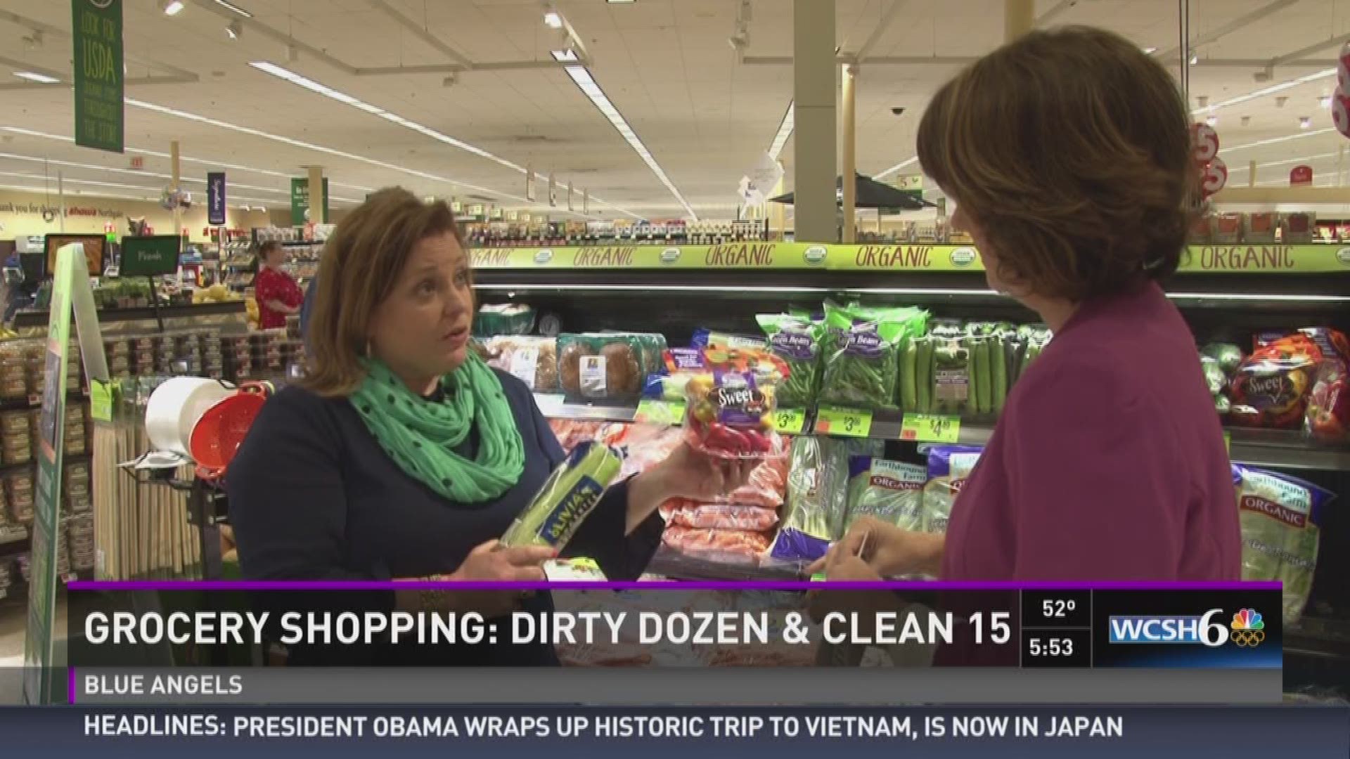 Grocery shopping: Dirty dozen & clean 15