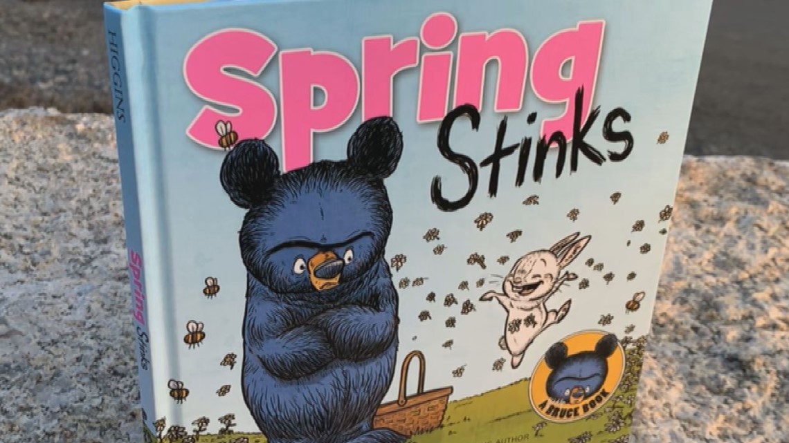 'Spring Stinks'; not just how many Mainers feel but the latest book of ...