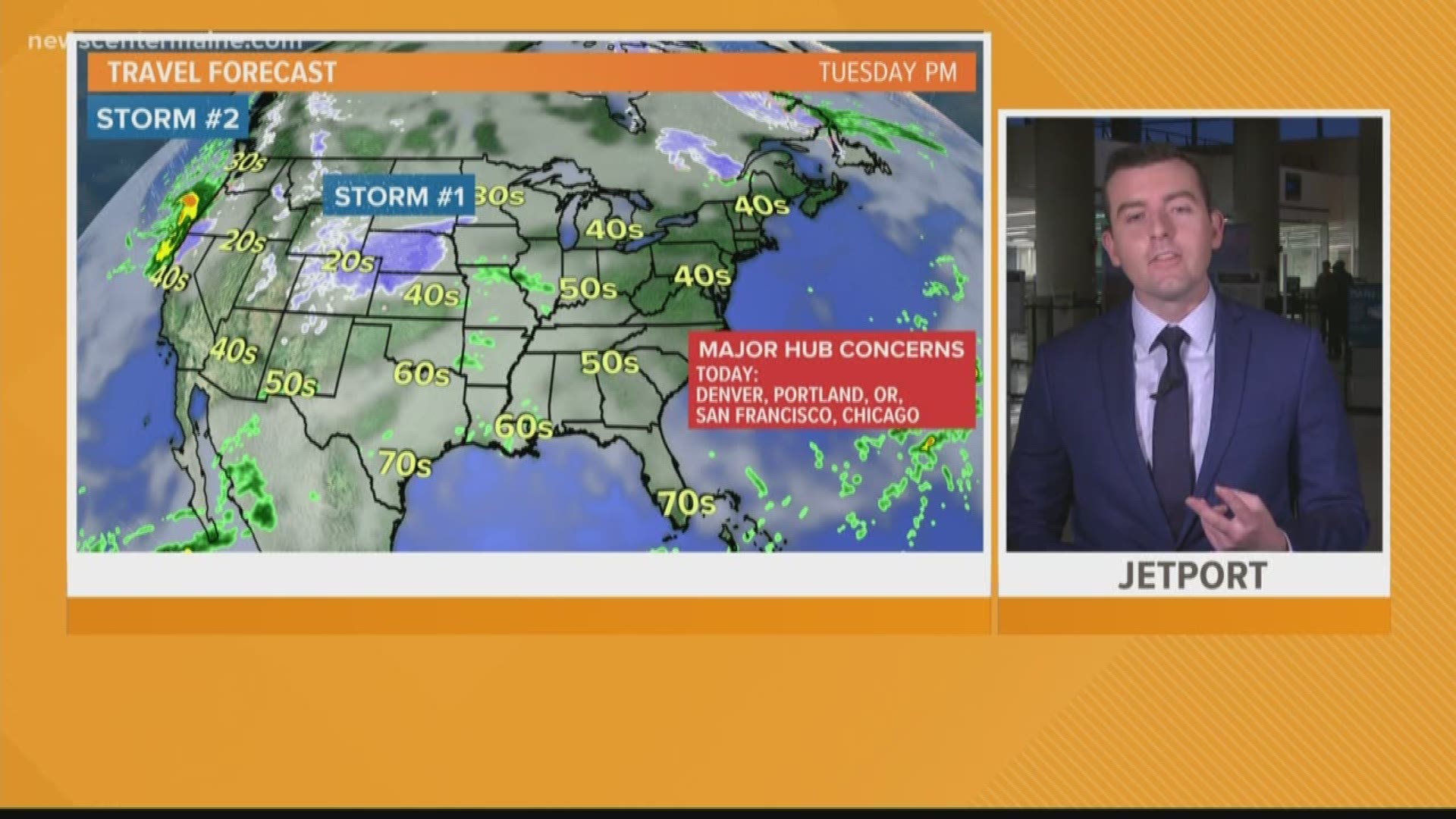 Meteorologist Ryan Breton breaks down the dicey weather headed our way for Thanksgiving.