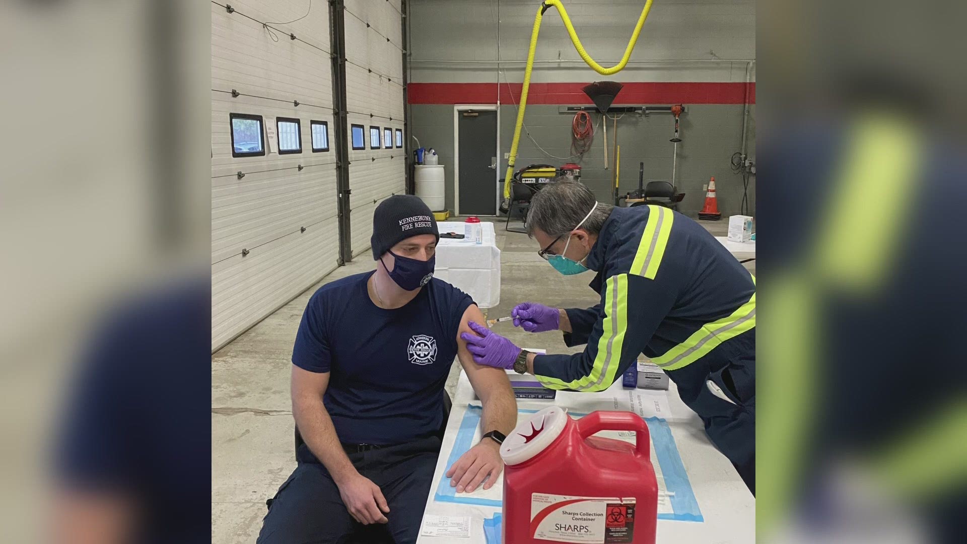 In York County, 170 Emergency Medical Technicians have received the first dose of the COVID-19 vaccine with more expecting to get their shot in the coming weeks.