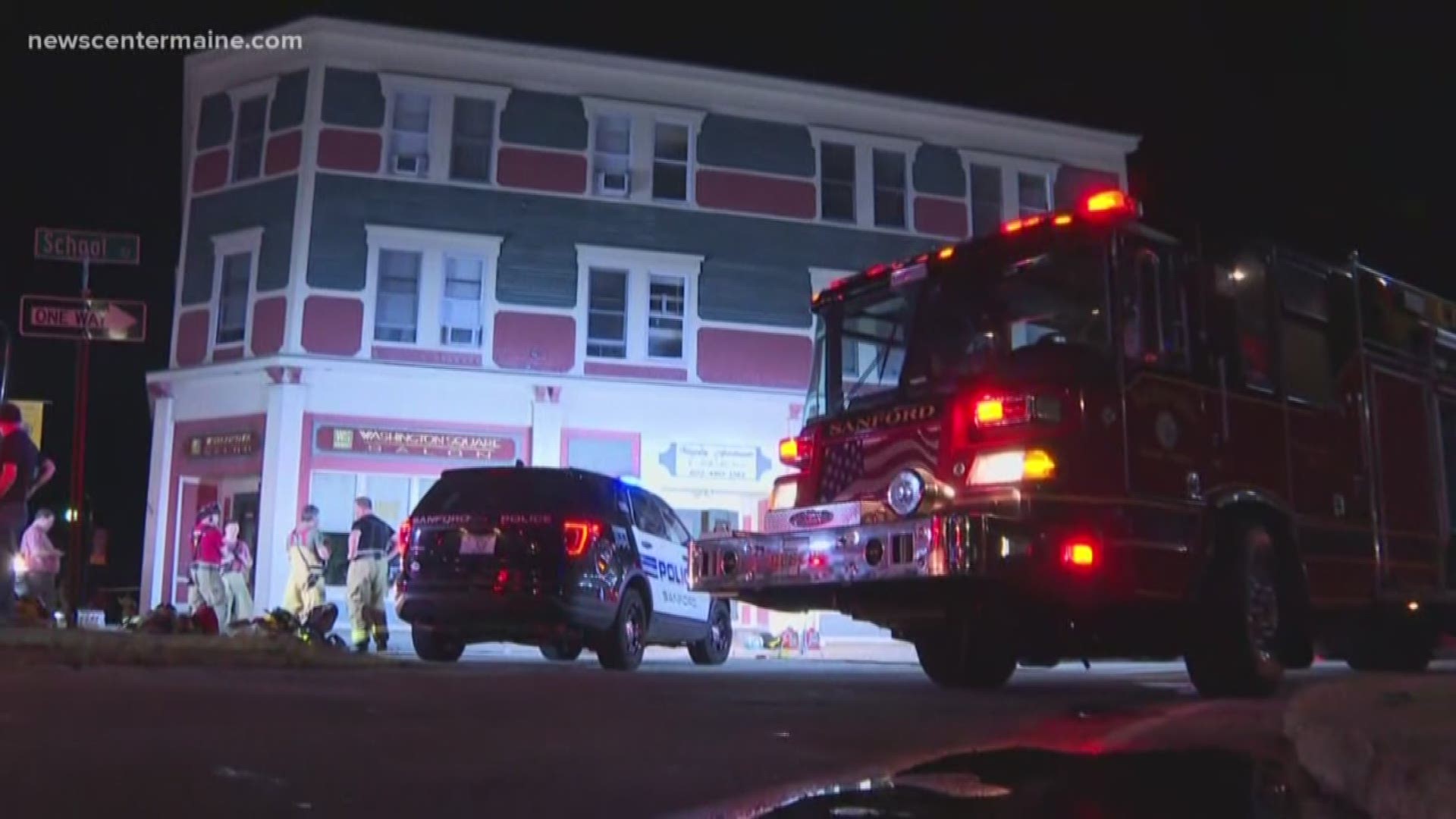 Sanford Fire Sends 3 People Including Firefighter To Hospital |  Newscentermaine.com