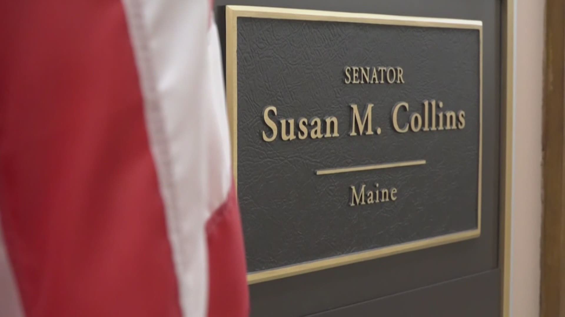 A woman from Bangor accused of making death threats against senator Susan Collins was granted an in person hearing.