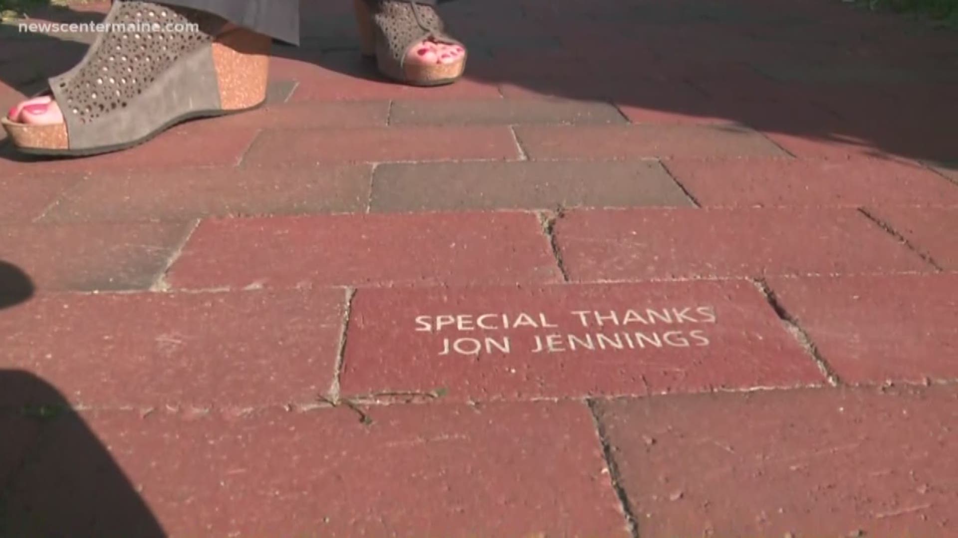 Portland firefighters were upset after learning city manager Jon Jennings reportedly planned to have a brick with his name on it removed from a Congress Street firefighter memorial.