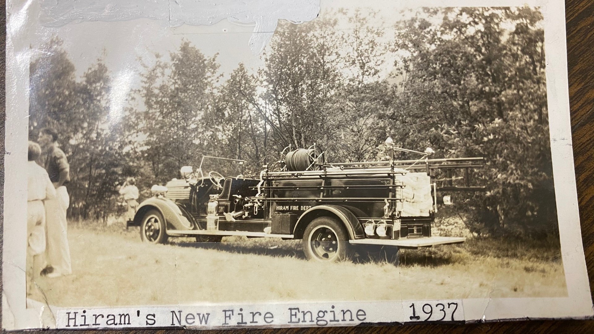 Hiram, Maine's town fire truck bought in 1937 still going strong