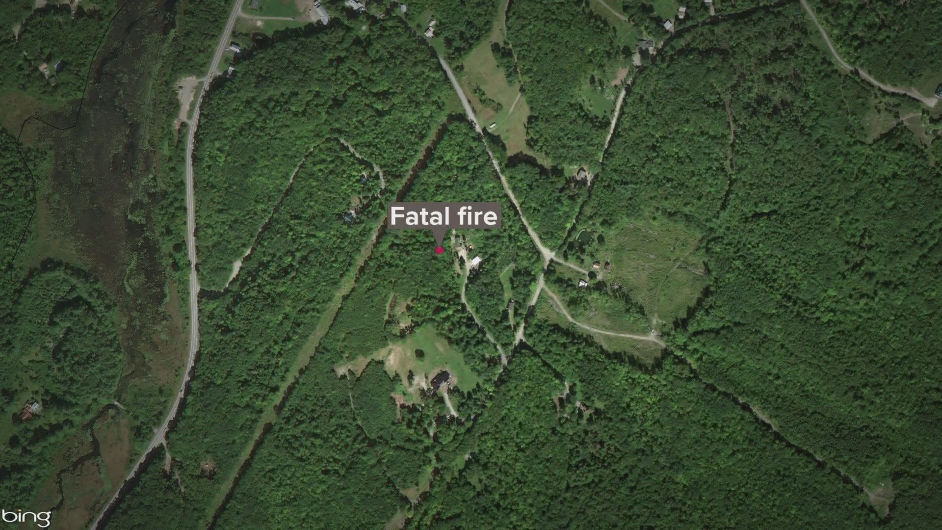 One dead in New Vineyard, Maine fire