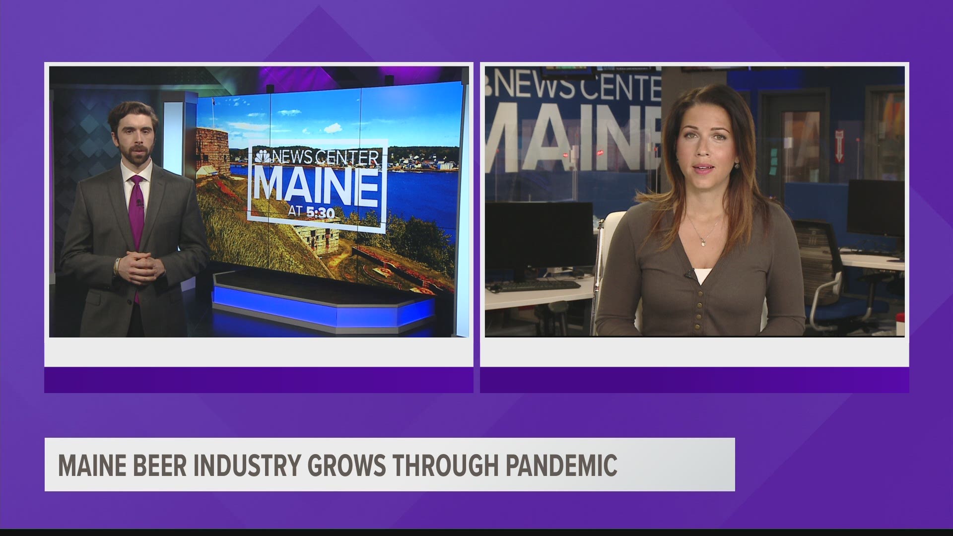 Maine breweries say they're seeing a rise in customers lately, and according to census data, the state now has more breweries per capita than anywhere else.