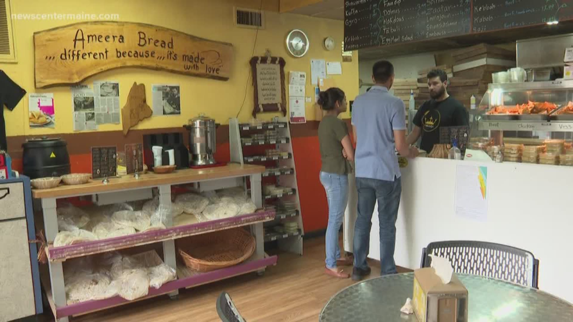 Ahmed Abbas came to the United States from Iraq in 2012. The refugee now owns Ameera Bread in Portland and was recognized with a 2019 Small Business Award.