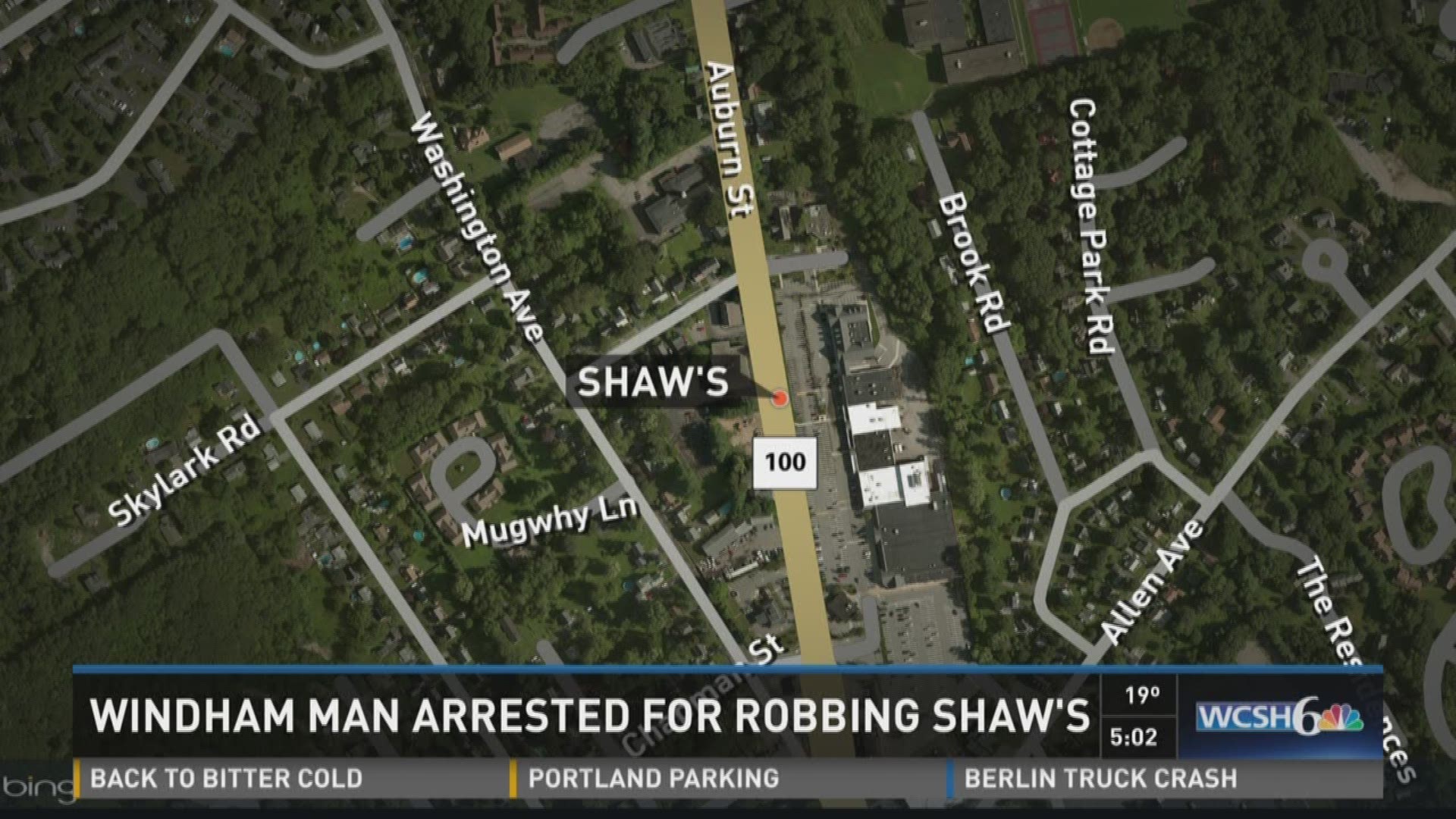 Windham man arrested for robbing Shaw's