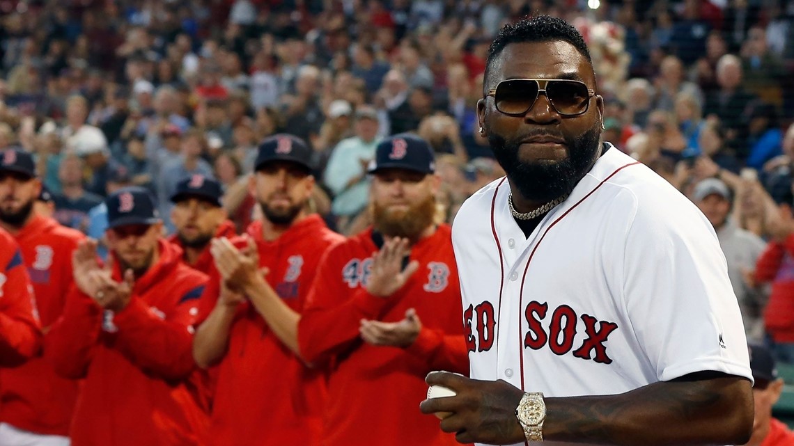 The president of the Dominican Republic threw out the first pitch to David  Ortiz