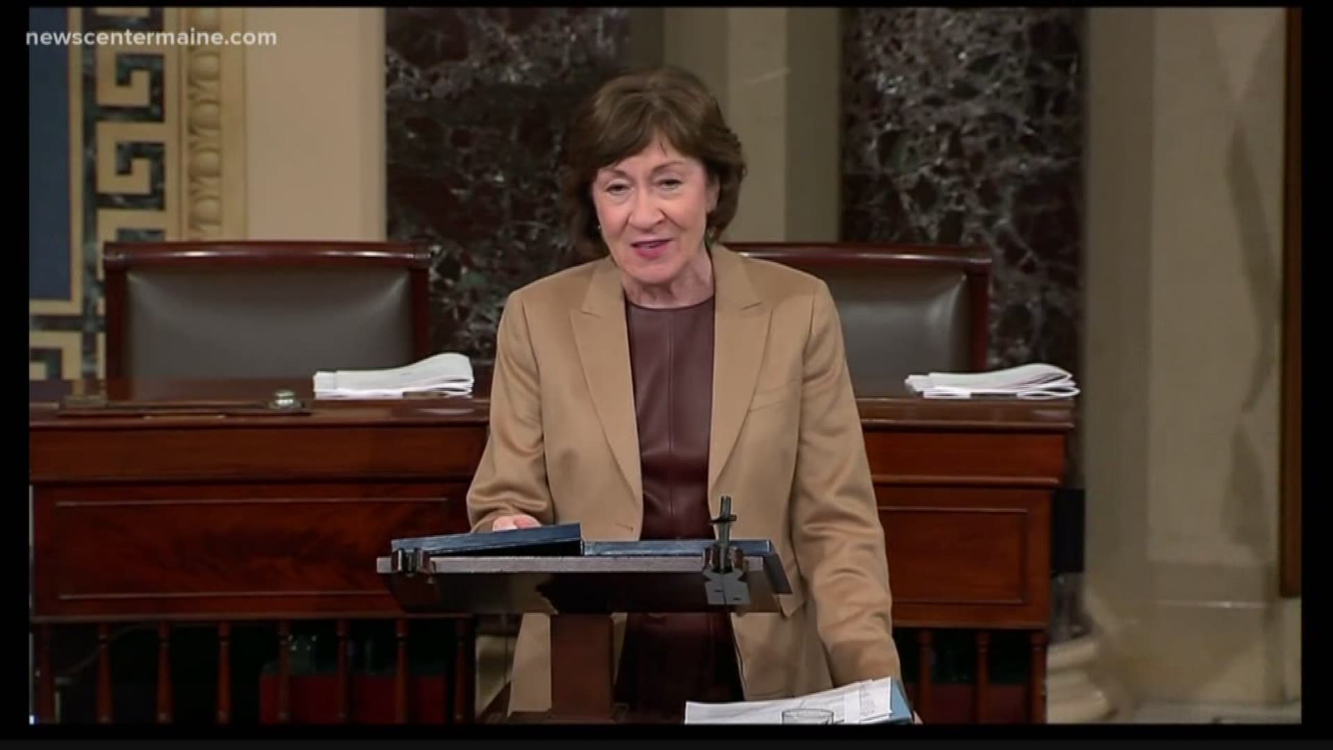 Senator Susan Collins on Health insurance.