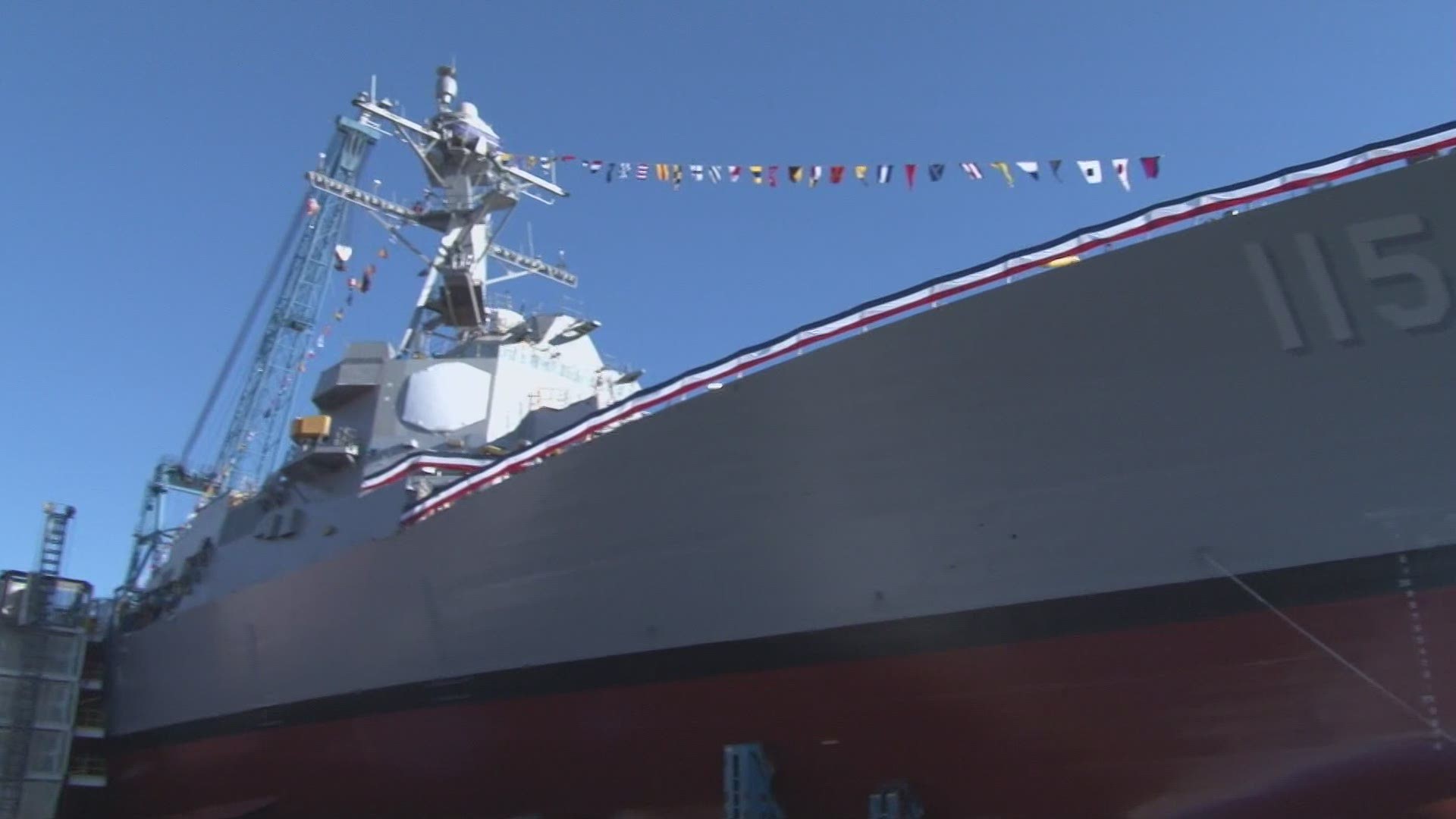 Maine lawmakers in Washington are urging the Biden administration to reconsider a reported proposal that would cut construction of a Navy destroyer made in Maine.