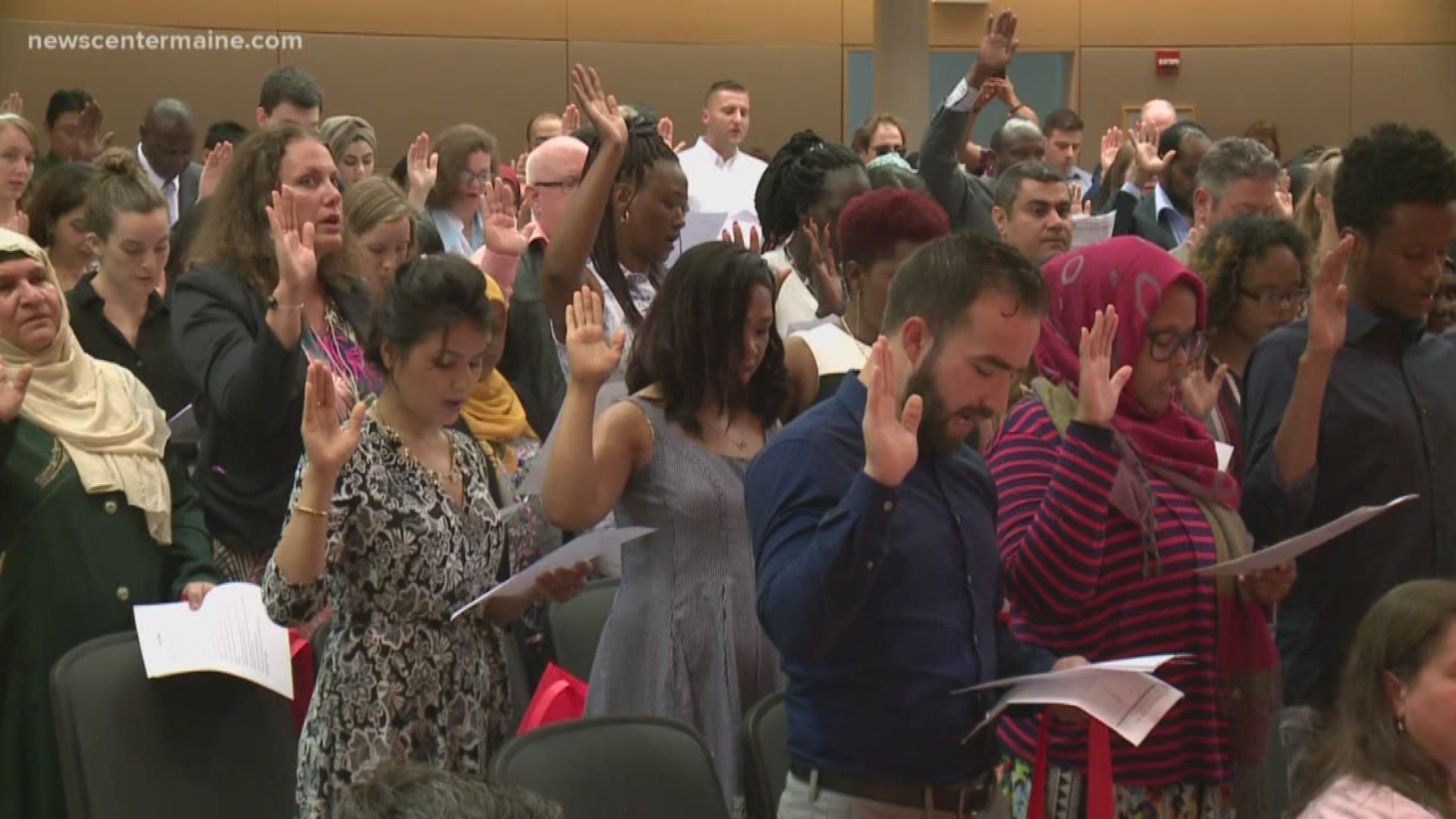94 people naturalized as US citizens in Portland