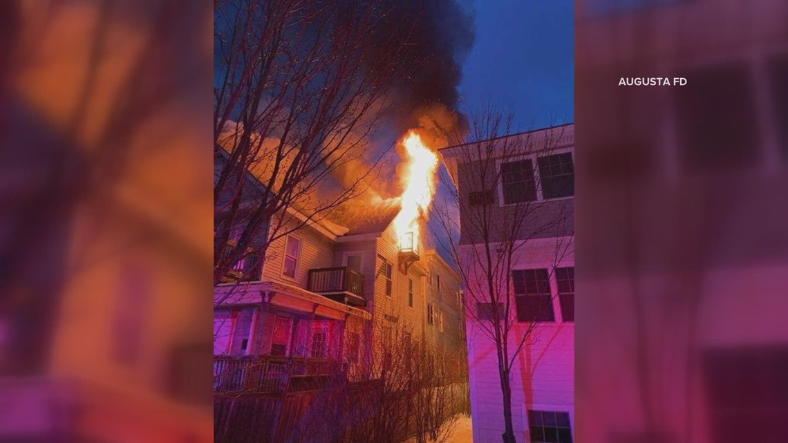 Augusta fire displaces six residents - Vimarsana News
