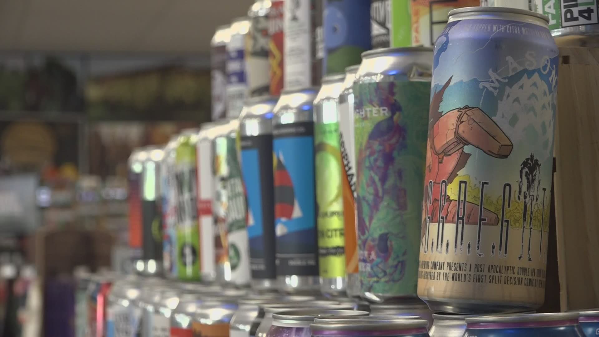 Local brewers affected by aluminum can shortage brought on by coronavirus, COVID-19