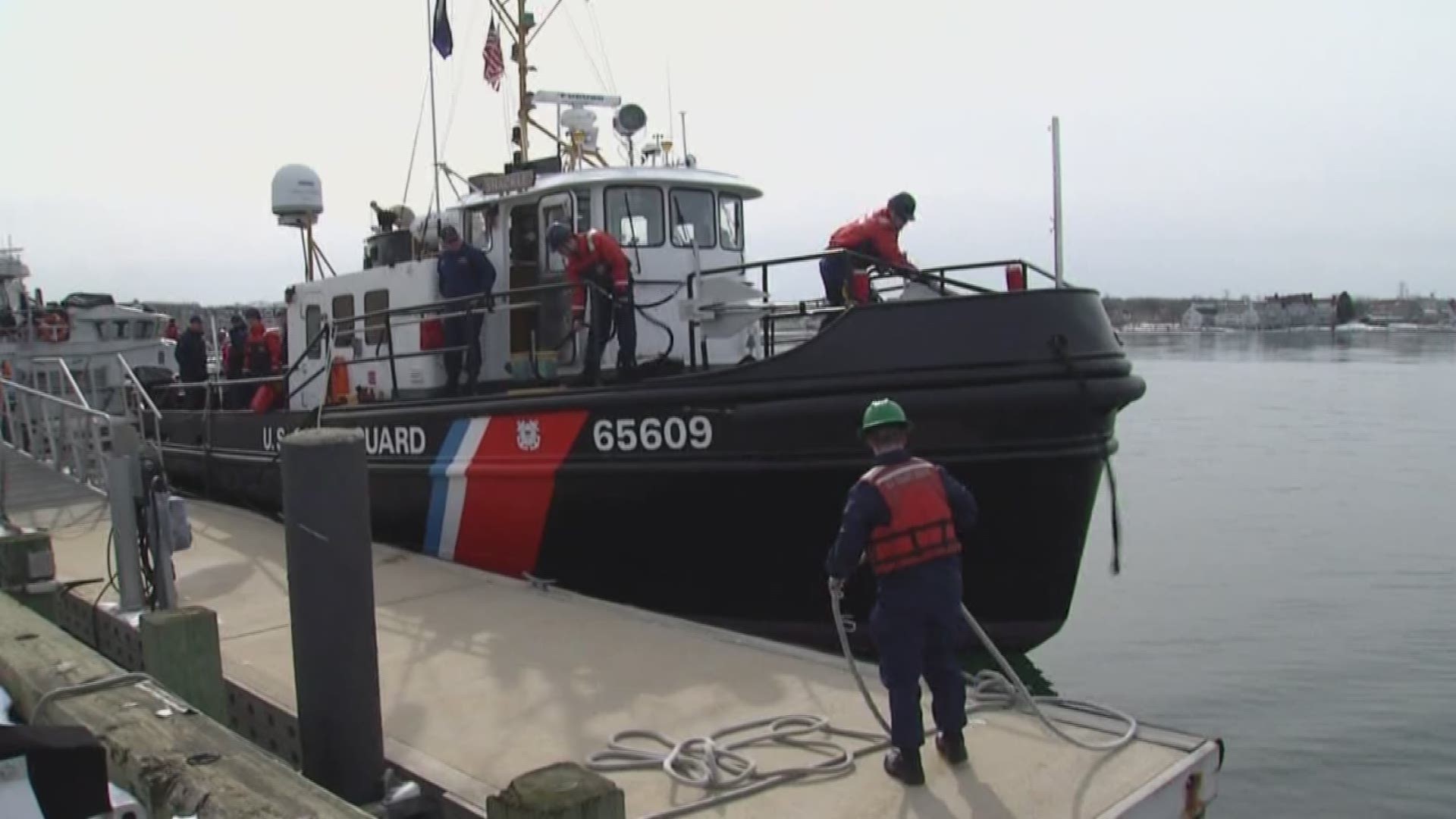 The new Coast Guard operation center opened Wednesday in South Portland.
