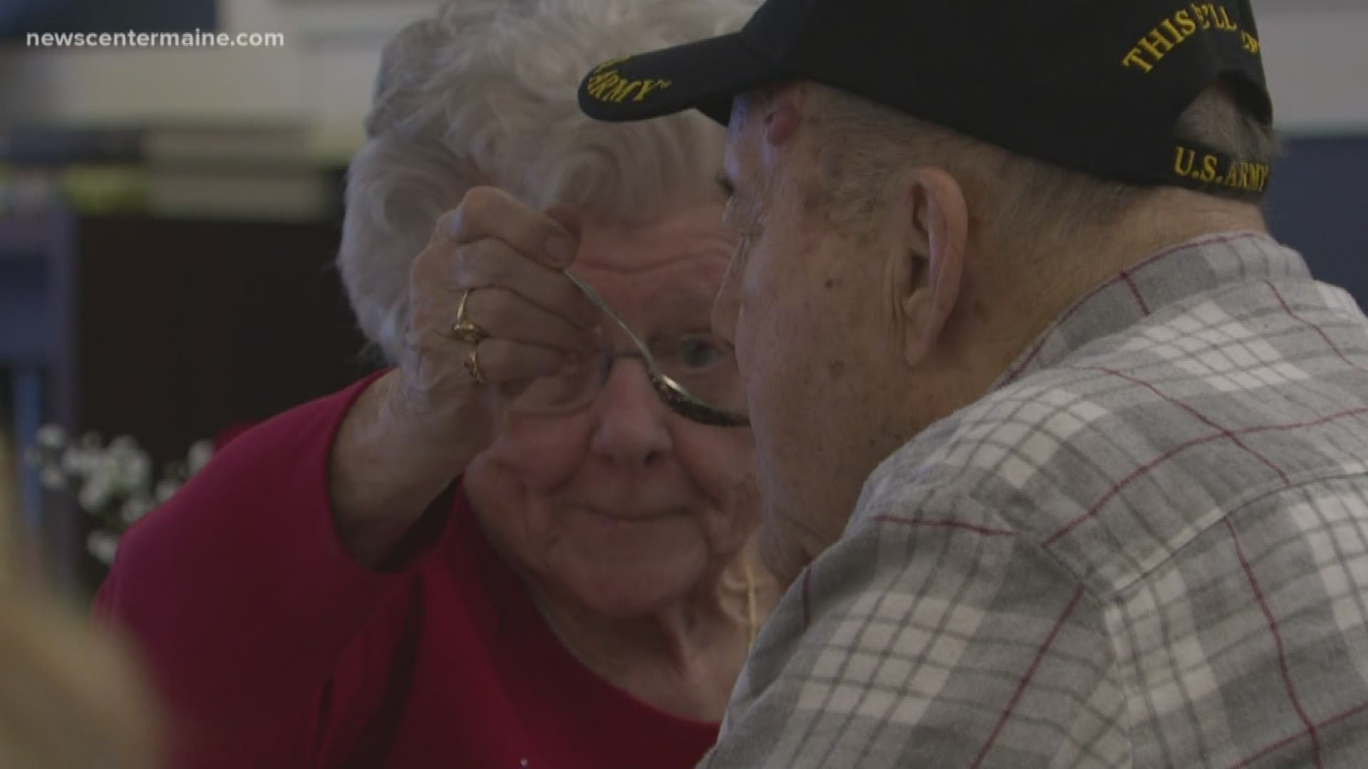 Love letters from 57 years of marriage or Valentine's Day cards from complete strangers, the Scarborough veterans home was full of love on Friday