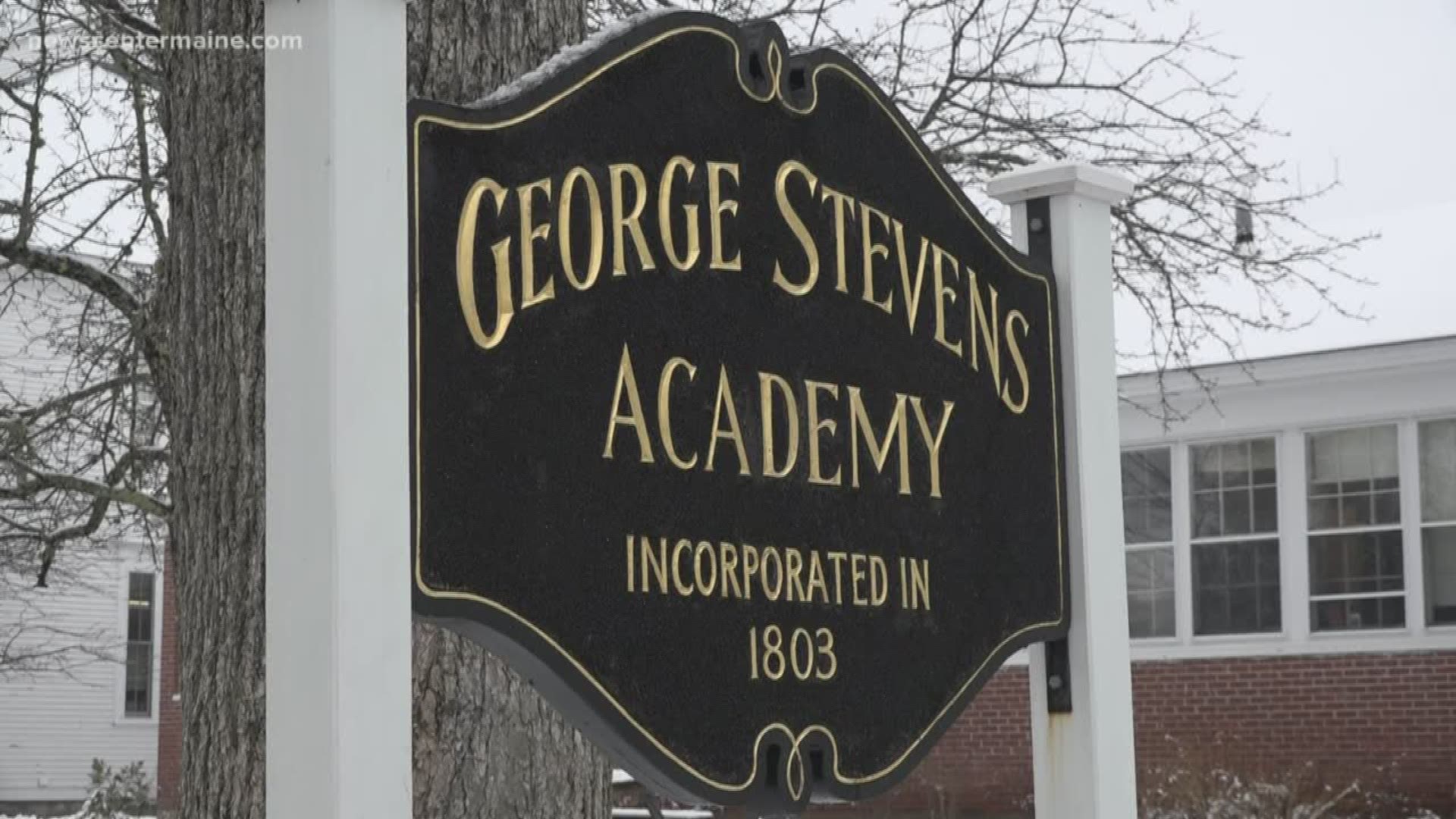 George Stevens Academy is taking precautions against the Coronavirus. Eight Chinese students will stay at the academy for February break instead of going home.