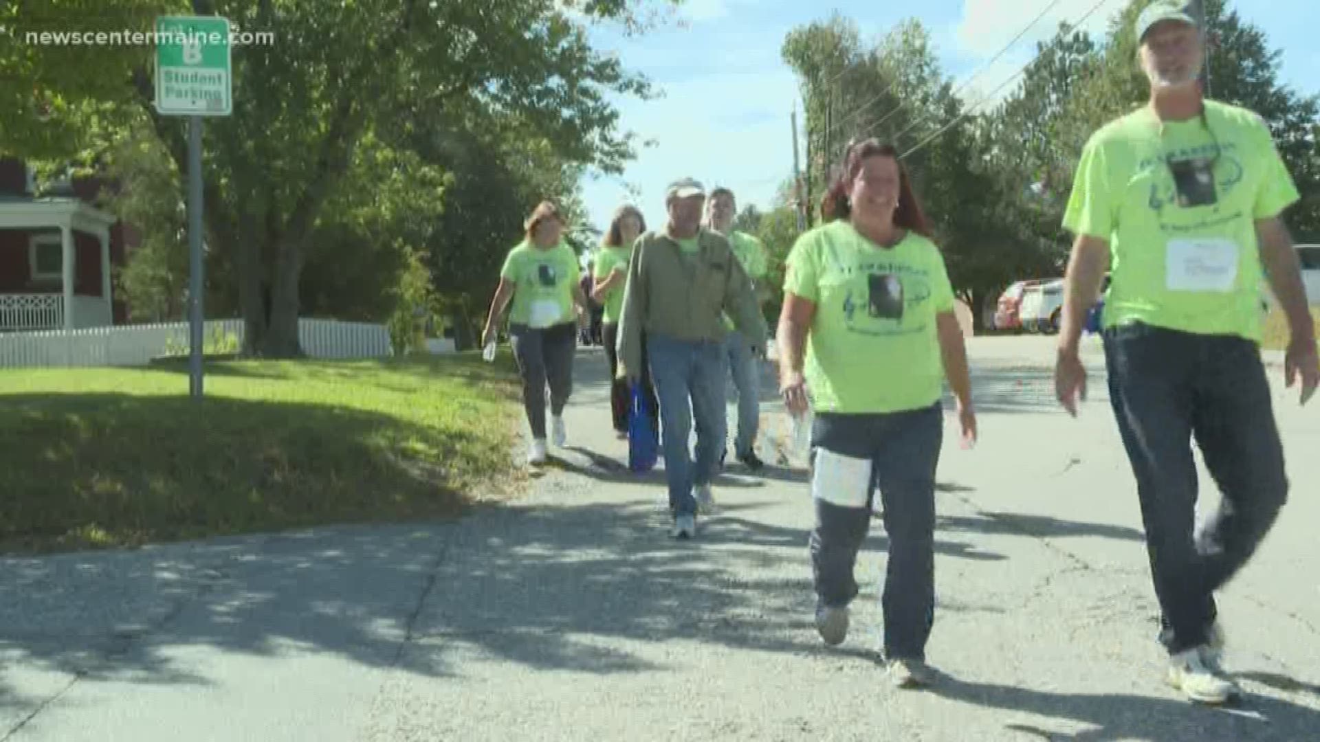 Mainers walk the streets of South Portland in memory of loved ones
