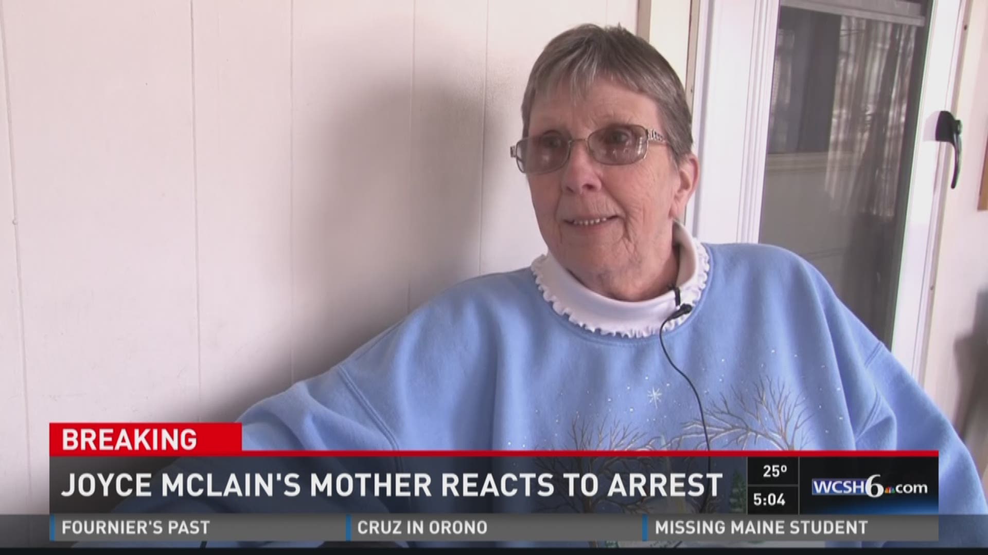 Joyce McLain's mother reacts to arrest 