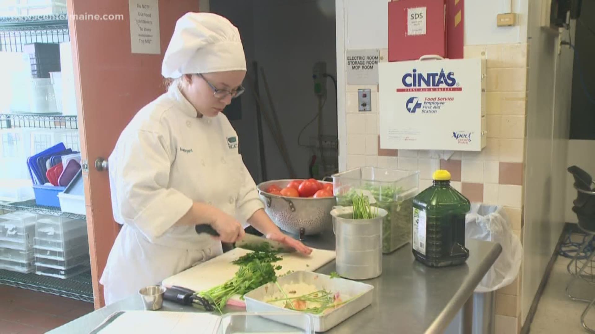SMCC culinary program delivers high caliber chef's the restaurants across the bay. It is a hands-on learning experience, from chopping broccoli to serving to the public.